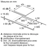 Taque de cuisson vitrocéramique Bosch 60cm PKE611BA2E - Image 4