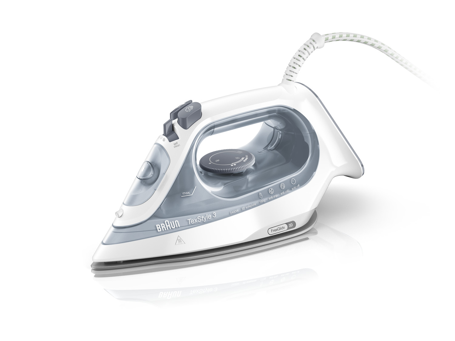 SI3054GY 1 Fer à vapeur Braun TexStyle 3 SI3054GY - Image 1