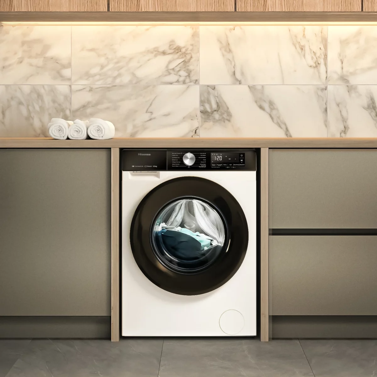 Lave-linge Hisense 9 kgs WF3S9043BW - Image 5