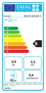 Climatiseur split caravane Eurom AC3201 - Image 6