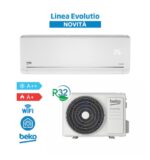 Climatiseur split mural réversible Beko BEHPG125/BEHPG126
