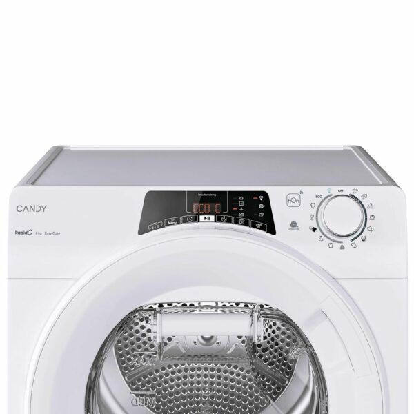 Sèche-linge pompe à chaleur Candy RapidÓ ROE H8A2TE-S 8 kg - Image 4