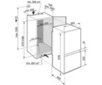 Frigo encastrable combiné Liebherr ICBSd 5122-22 - Image 4
