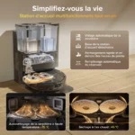 Aspirateur robot Roborock Qrevo S ProX noir - Image 5