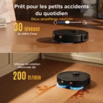 Aspirateur robot Roborock Qrevo S ProX noir - Image 6
