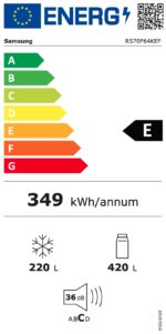 Frigo américain Samsung RS70F64KEFEF - Image 9