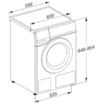 Lave-linge Miele 8kgs WEA135WPS - Image 6